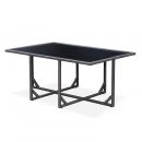 Vasto 10 Mesa de jardim, resina trançada, castanho, cru, 10 lugares | Vasto