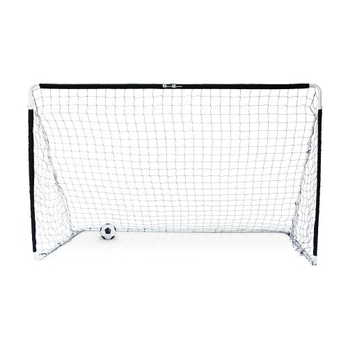 2 cages de football Eden taille L en acier 300 x 200 cm avec ballon, pompe, sacs de rangement