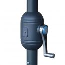 Hélios Chapéu-de-sol central, cinzento-claro, 270 cm | Helios