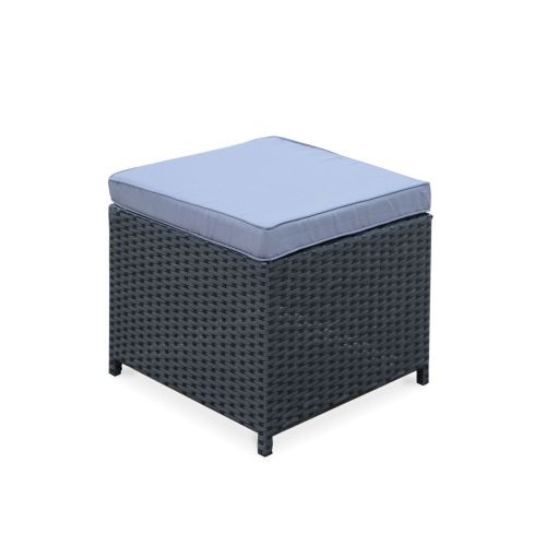 Mesa de jardim, de encaixar, resina trançada, preto, cinzento, 10 lugares Foto7 Vasto 10 Mesa de jardim, resina trançada, preto, cinzento, 10 lugares | Vasto