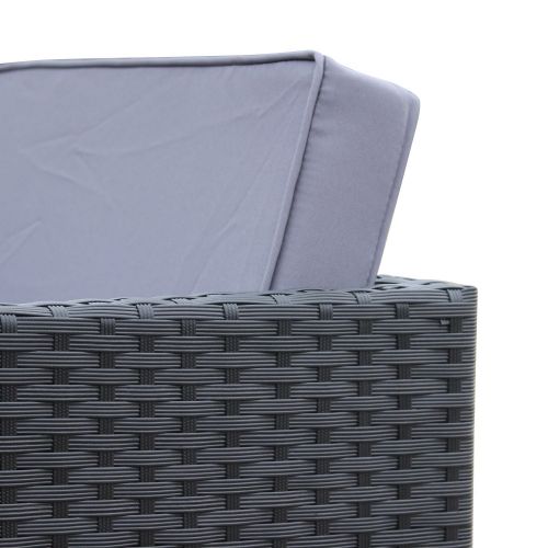 Mesa de jardim, de encaixar, resina trançada, preto, cinzento, 10 lugares Foto8 Vasto 10 Mesa de jardim, resina trançada, preto, cinzento, 10 lugares | Vasto