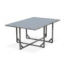 Vasto 10 Mesa de jardim, resina trançada, tons de cinzento, 10 lugares | Vasto