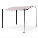 Lugdunum Pérgola antracite/castanho, tratamento com epóxi, poliéster | Lugdunum