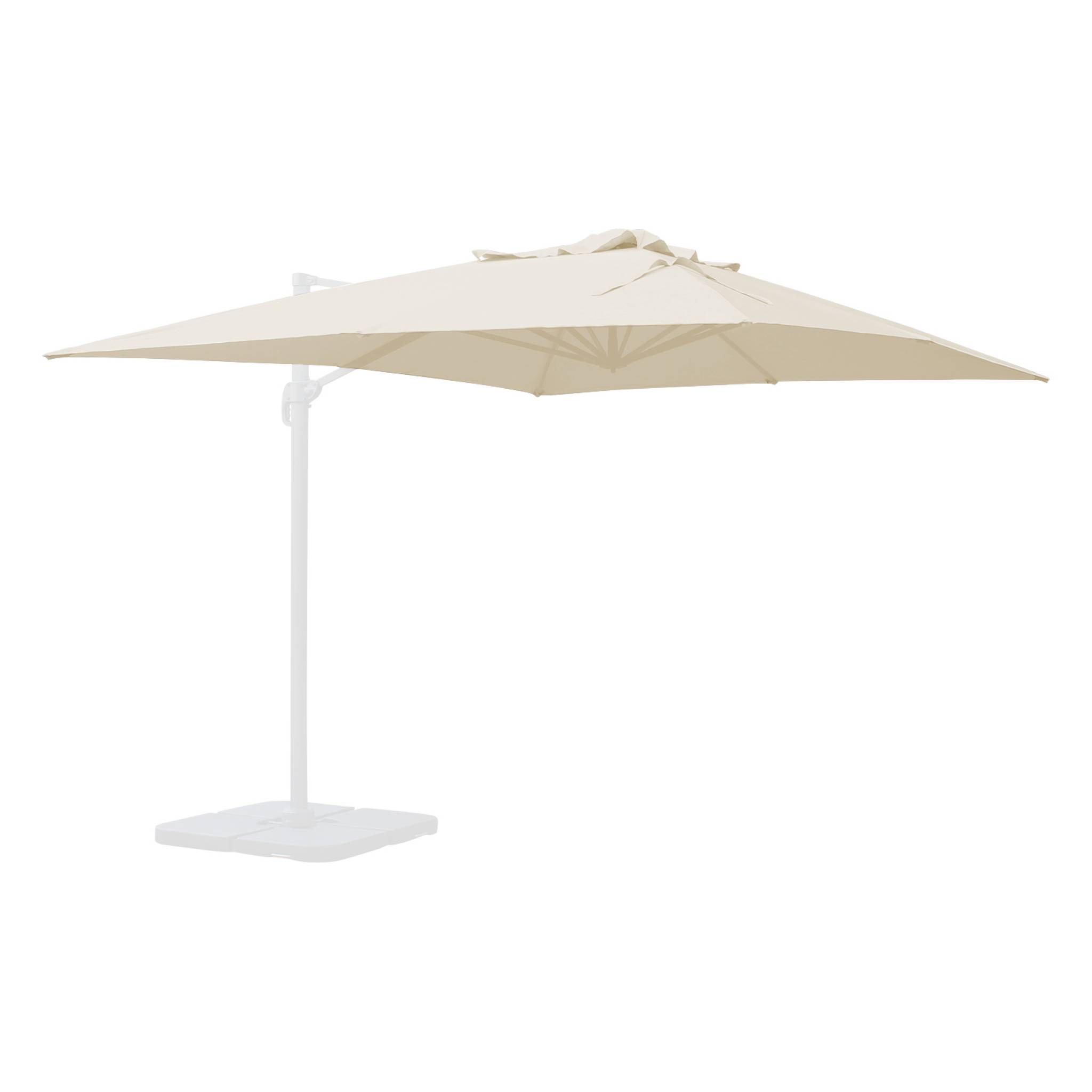 Telo per ombrellone st jean de luz 3x4m, ecrù