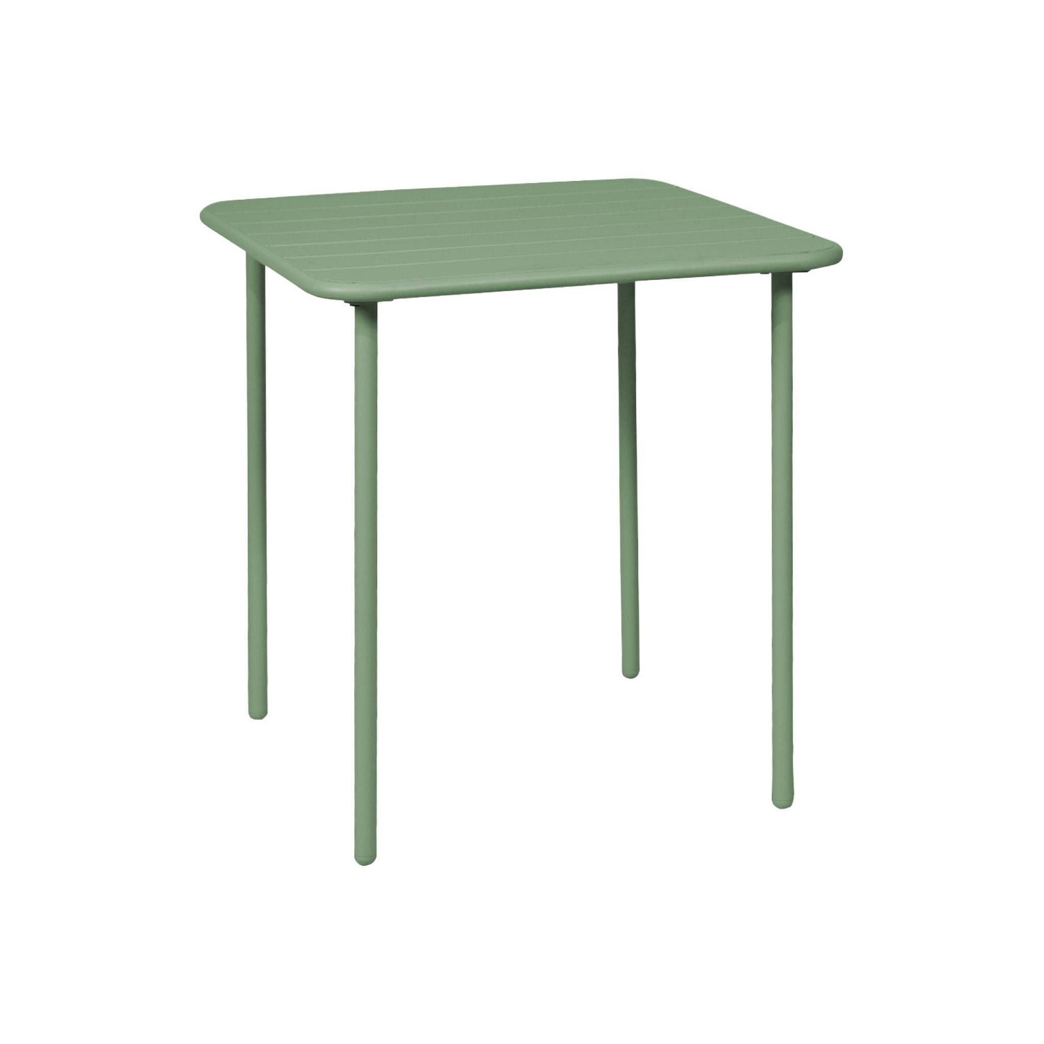 Image of Tavolo da giardino in metallo 2 posti, verde