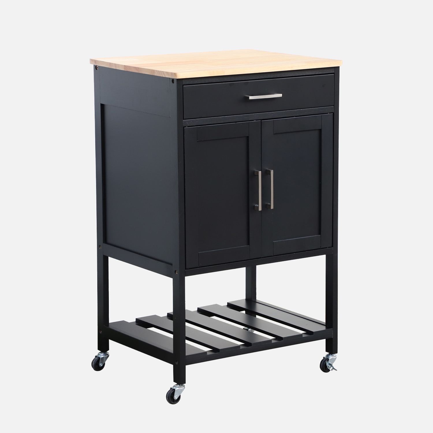 Serveerwagen RVS | 3 plateaus | Max. 150 kg - HandelsOnderneming Serveerwagen RVS | 3 plateaus | Max. 150 kg - HandelsOnderneming