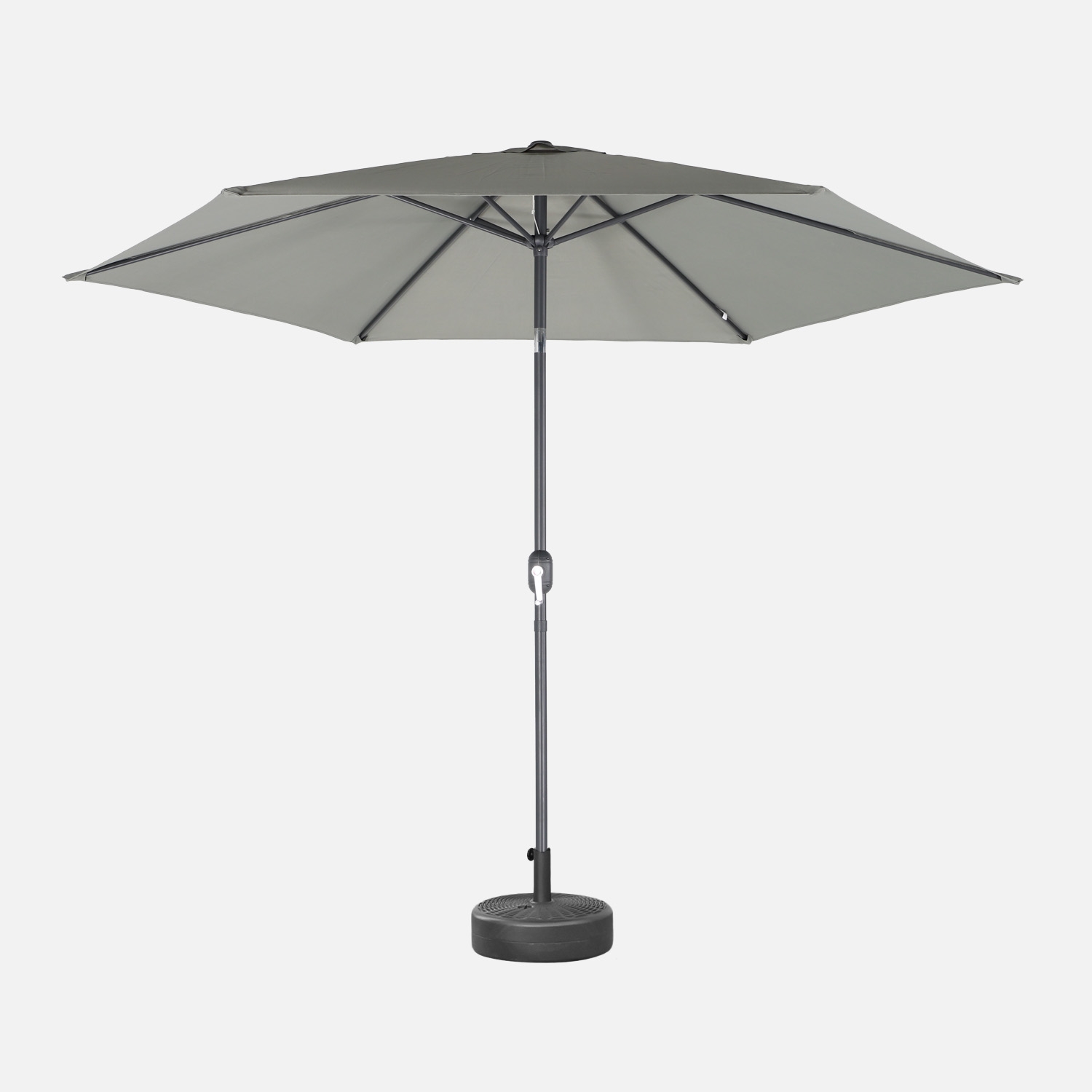 Porte-parapluie Rond En Céramique Doré DRW - 25 X 25 X 50 Cm - Élégant Et Pratique Pour L'entrée