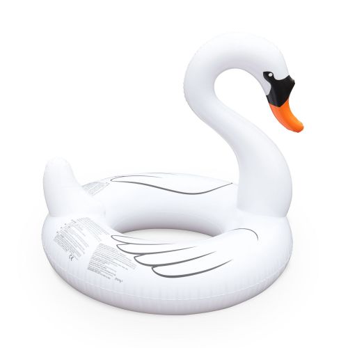 Bouee Gonflable Cygne Blanc O 105 Cm Swan Cygne Gonflable