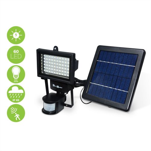 Nouveau 60 DEL solaire détecteur de mouvement PIR Lampe Projecteur Jardin 