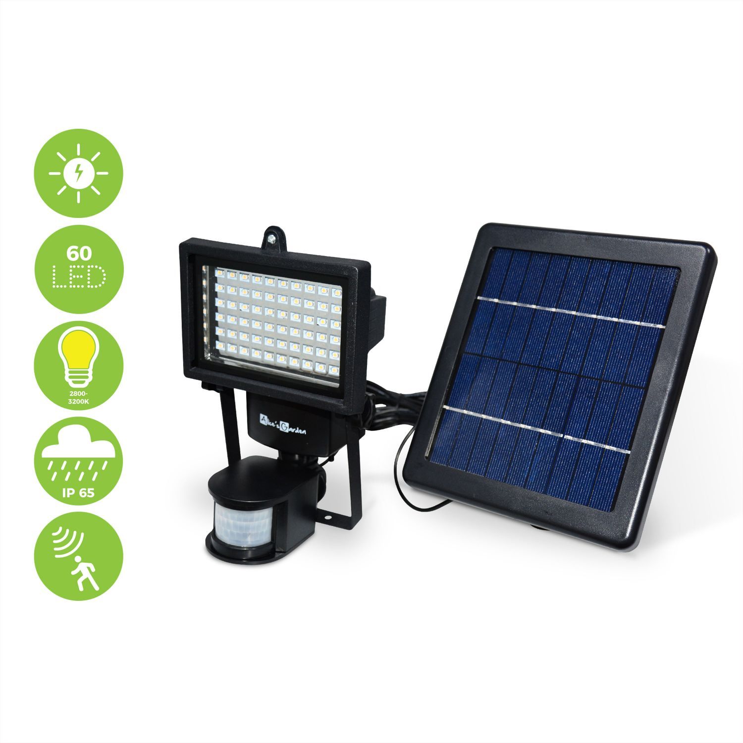 Supprimer Détecteur De Mouvement Projecteur Led Solaire