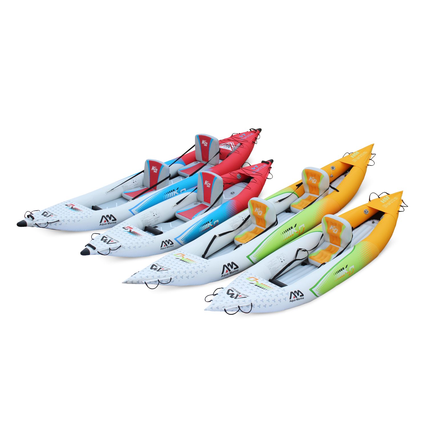 Canoë kayak gonflable 2 places Betta K0 13'6" 4,12m bateau biplace