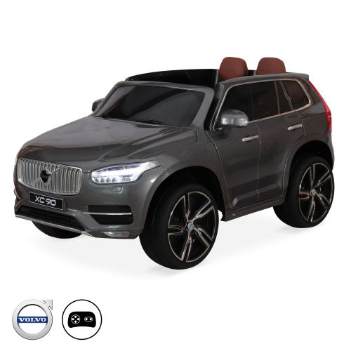 Volvo Xc90 Voiture Electrique Pour Enfants 12v 7 Ah 1 Place Avec Siege En Cuir Autoradio Et Telecommande