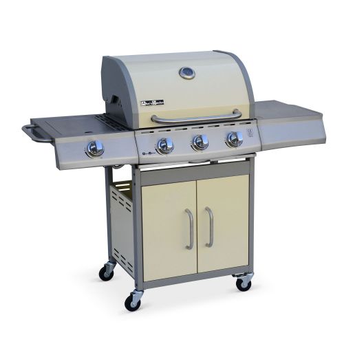 Barbecue gaz inox 14kW – Richelieu ivoire – Barbecue 3 Barbecue gaz inox 14kW – Richelieu ivoire – Barbecue 3