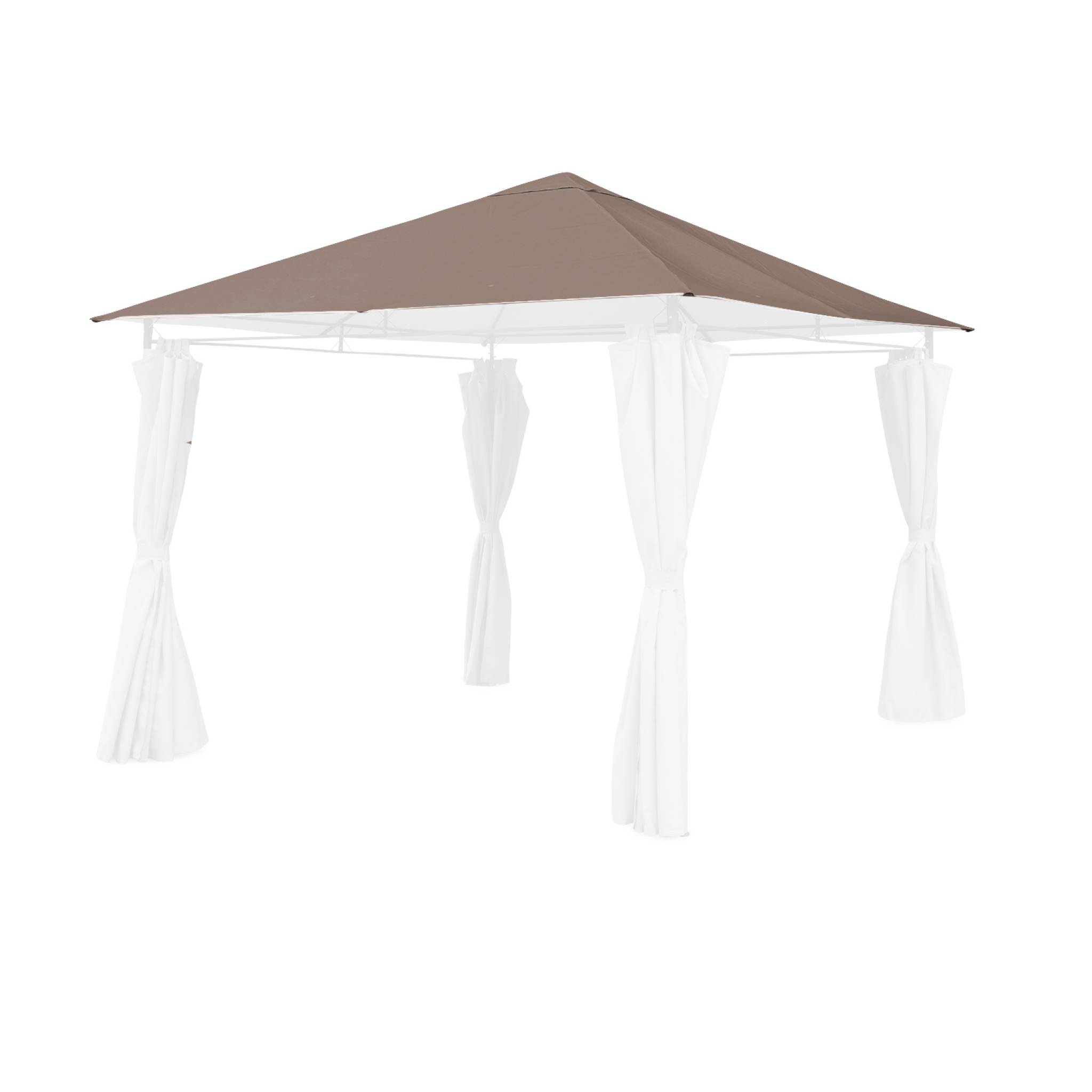 Copertura per pergola 3x3m, beige