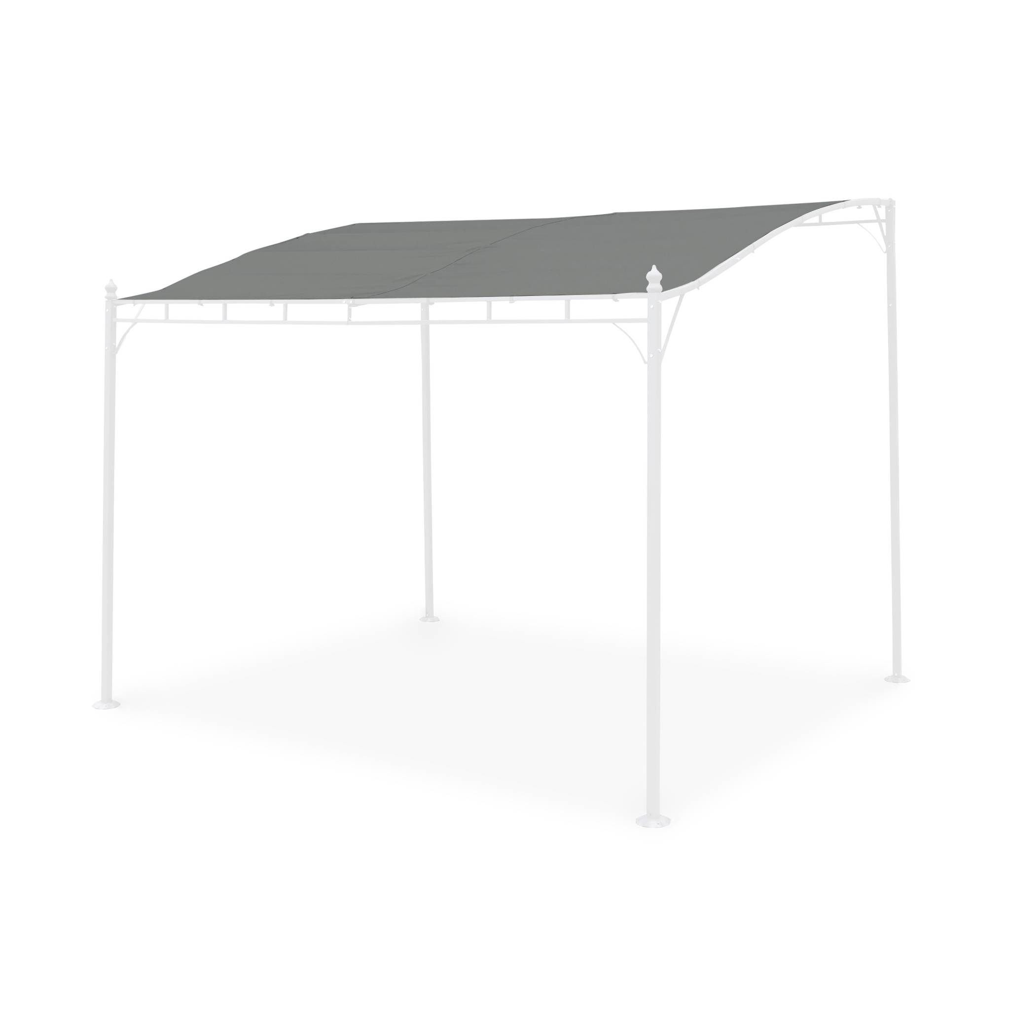 Copertura per pergola 3x2,5m, grigio