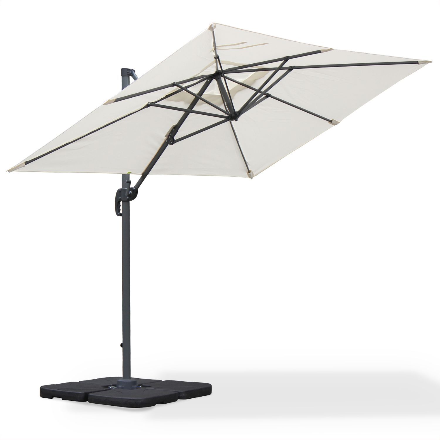 AJF.parasol excentrico rectangular,OFF 64