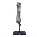 Biscarosse Chapéu-de-sol, excêntrico, redondo, castanho, 350 cm | Biscarosse