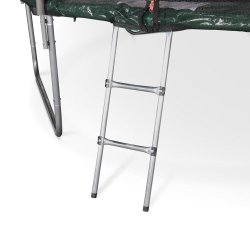 Trampolim de 245 cm, suporta até 150 kg (estrutura reforçada). Inclui: escada + cobertura de proteção + bolsa para sapatos + kit de fixação - PLUTON XXL Foto6 Pluton XXL Trampolim 245 cm, até 150 kg, kit completo, Pluton XXL