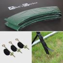 Pluton XXL Trampolim 245 cm, até 150 kg, kit completo, Pluton XXL