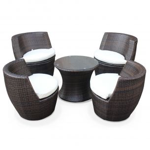 Bologna Moveis para jardim e piscina, resina trançada | Bologna