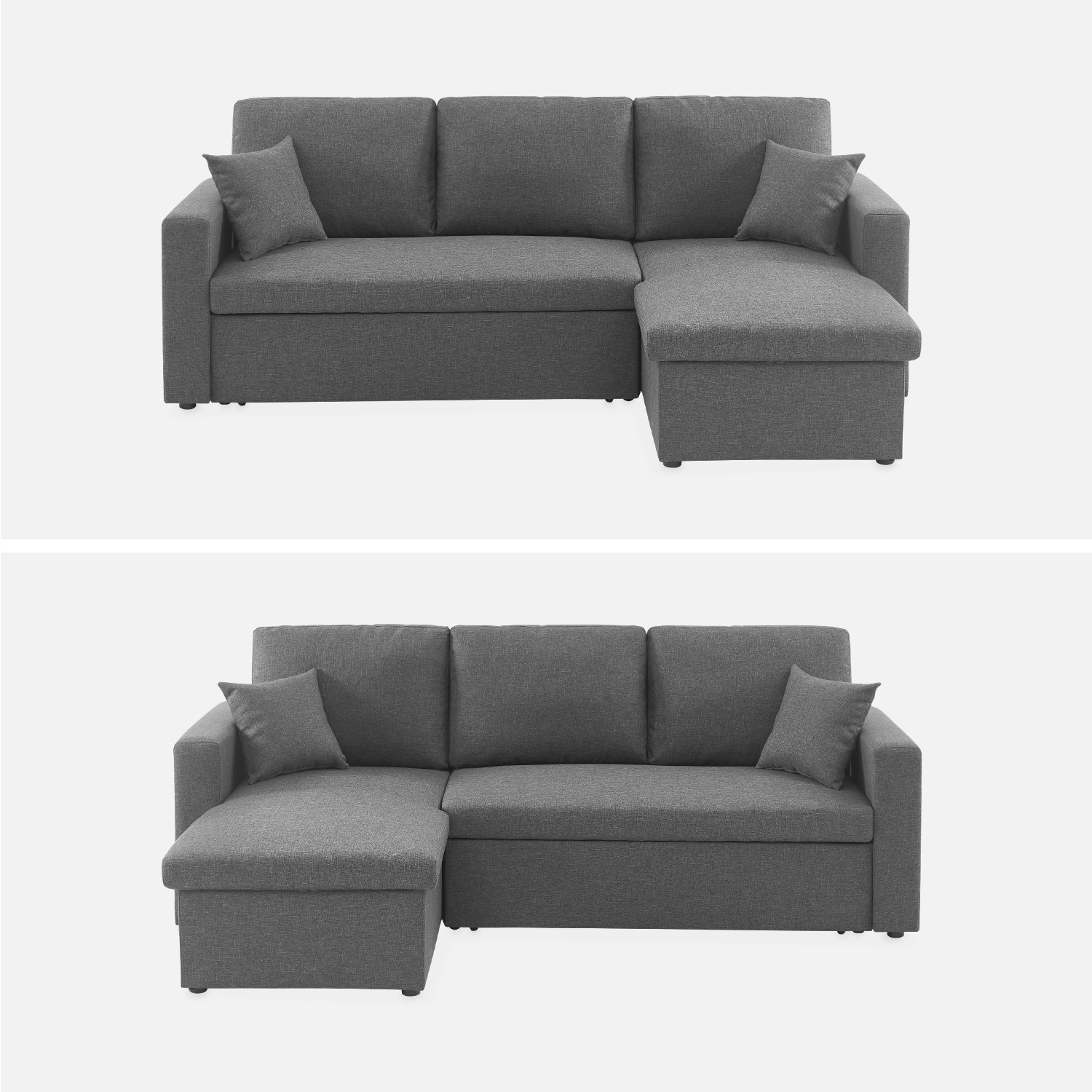 3seater reversible corner sofa bed eBay