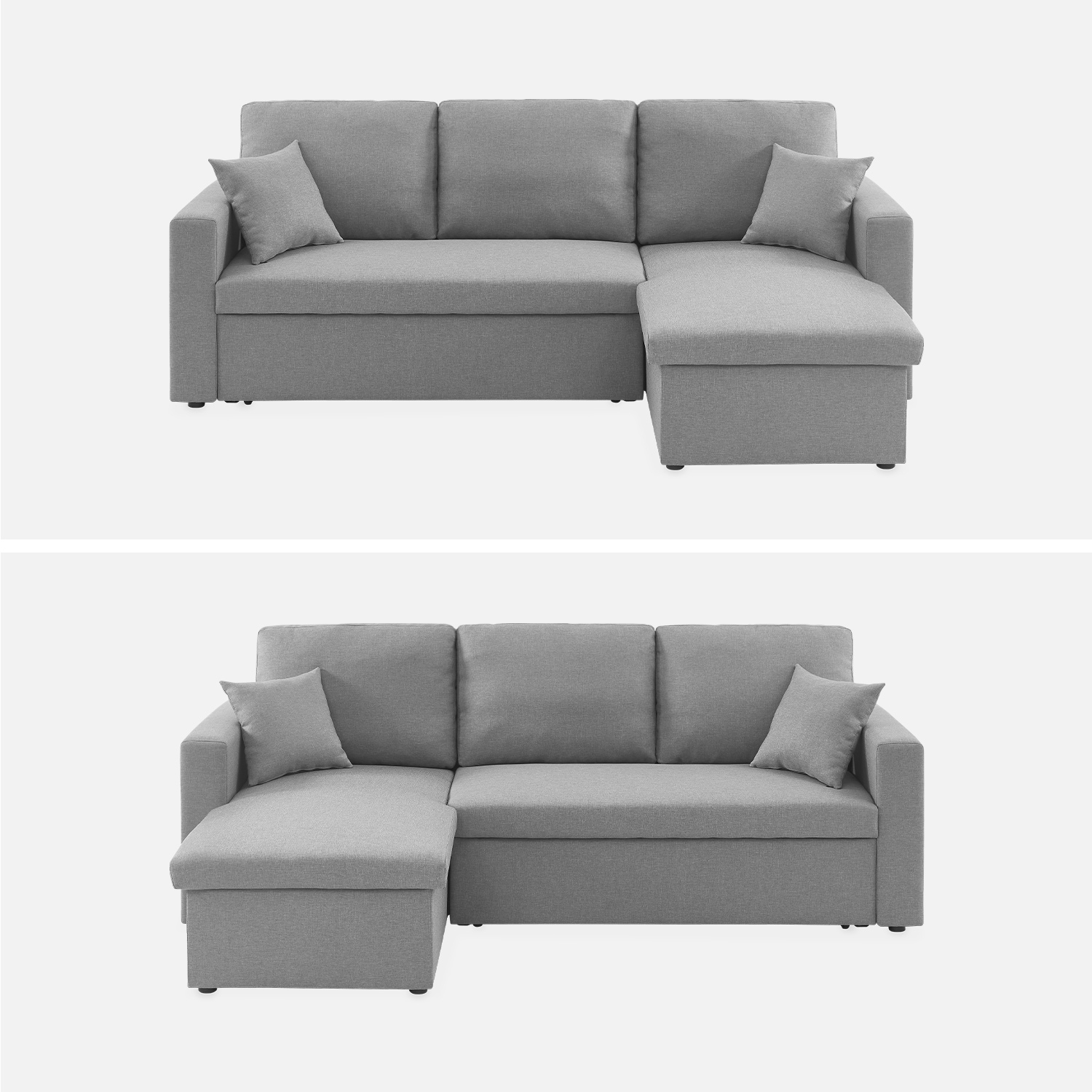 3seater modular corner sofa bed eBay