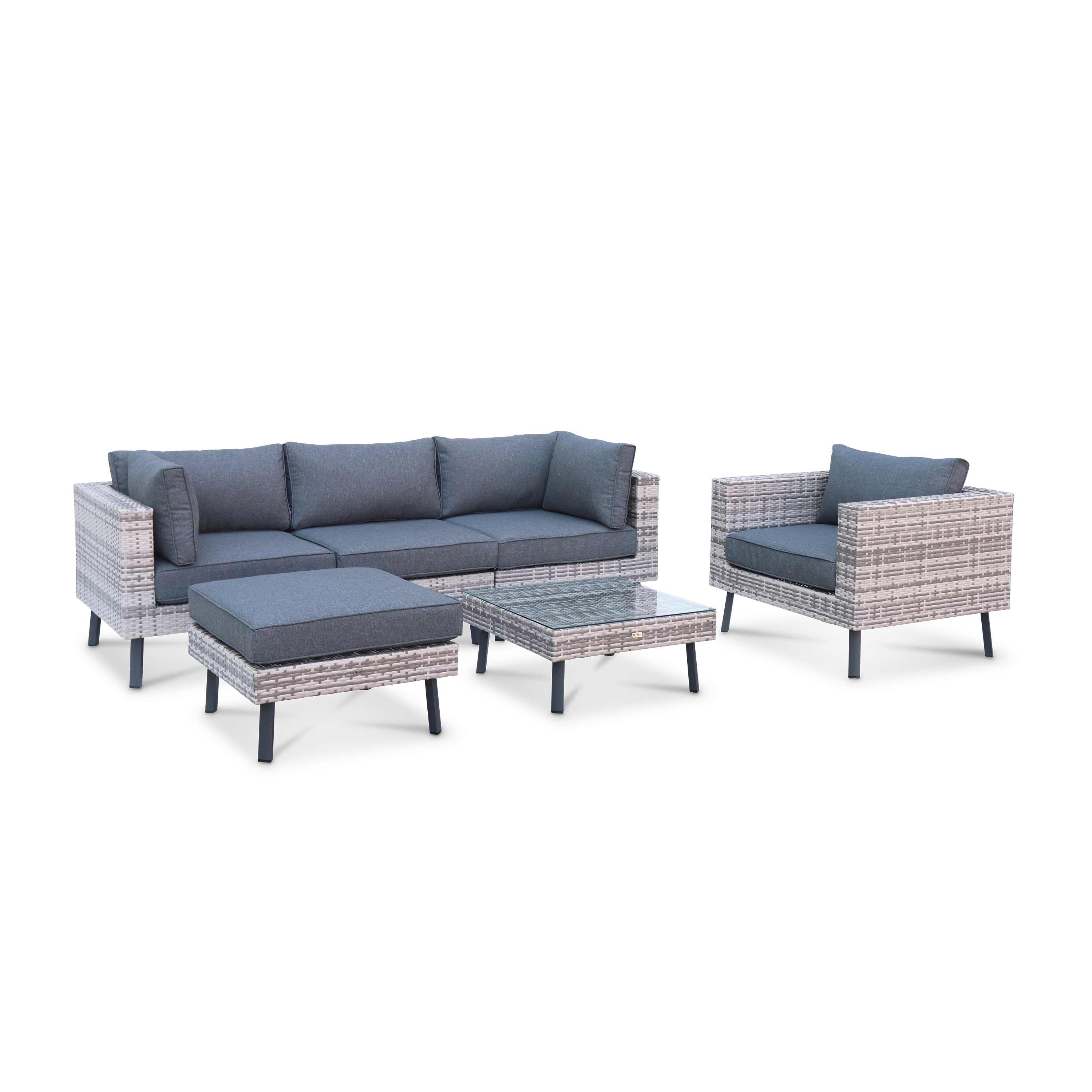 alba rattan corner sofa