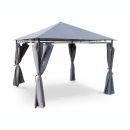 Tolosa Pergola com cortinas de 3x3m - cinza. Descubra a Tolosa