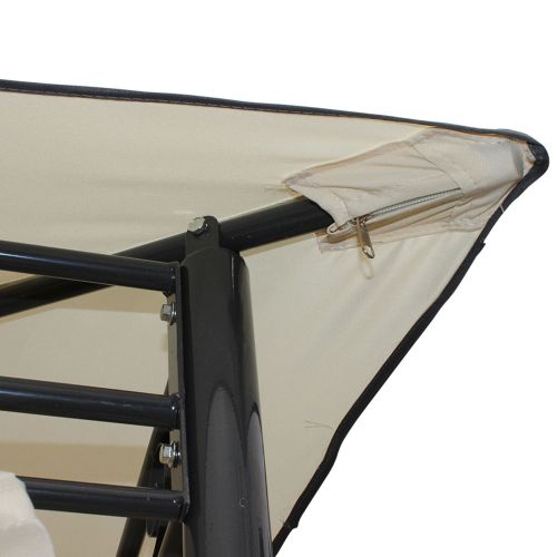 Tolosa Pergula, Tecido, Aço reforçado, Cru, 3x3m | Tolosa