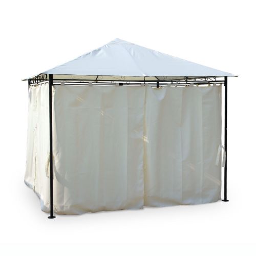 Tolosa Pergula, Tecido, Aço reforçado, Cru, 3x3m | Tolosa