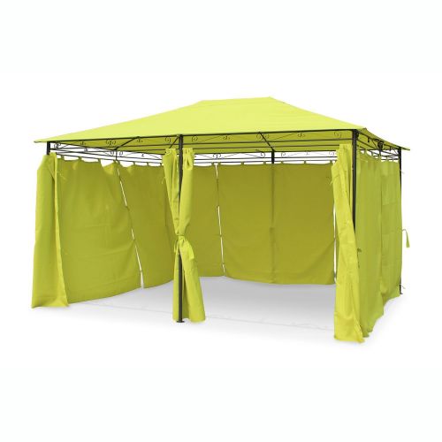 Nicae Pergula, Tecido, Aço Reforçado, Verde, 3x4m | Nicae