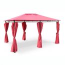 Nicae Pergula, Aço Reforçado, Vermelho, 3x4m | Nicae