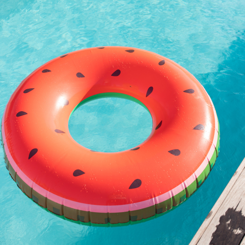 formaat Onvermijdelijk Discriminerend Zwemband watermeloen, Ø 110 cm, WATERMELON S, zwemband watermeloen