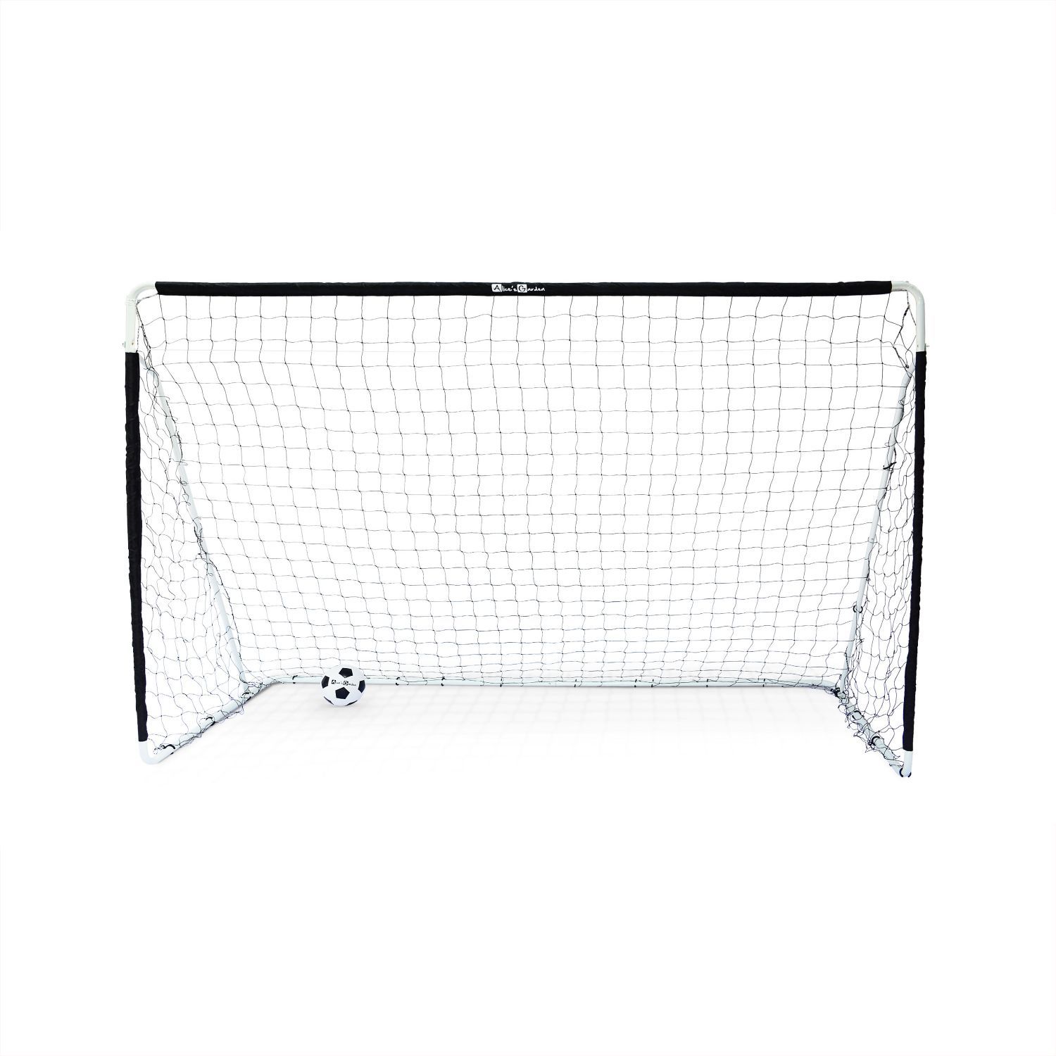 Cage de football EDEN taille L en acier, 300 x 200 cm, but de foot avec