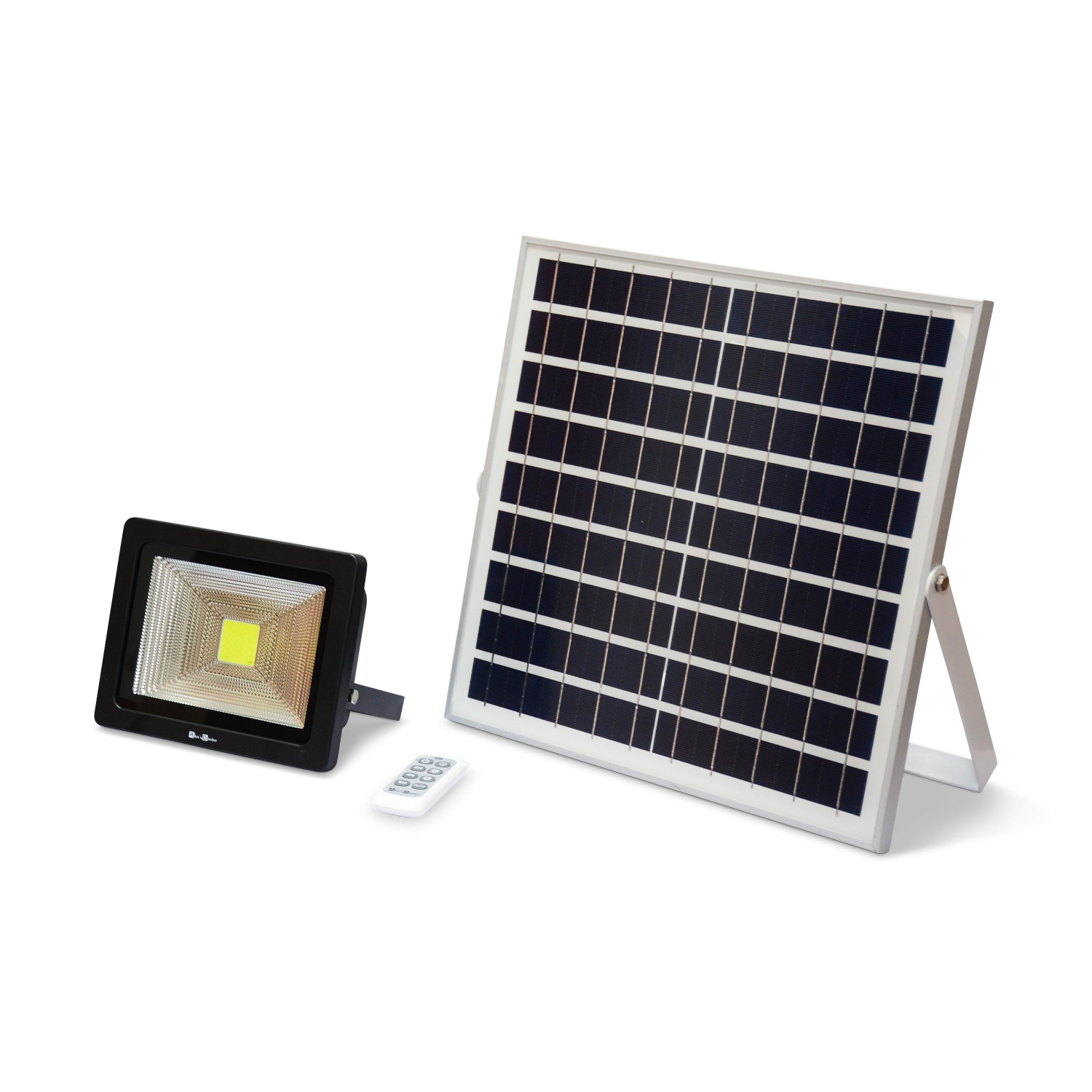 Solar buitenlamp LED 20W met zonnepaneel, afstandsbediening , koud wit